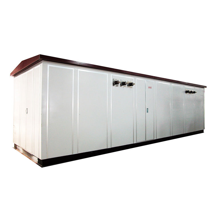 33 Subestação modular pequena de 6,6 Kv 100 Kva